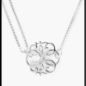 Alex and ani sterling  path of life necklace